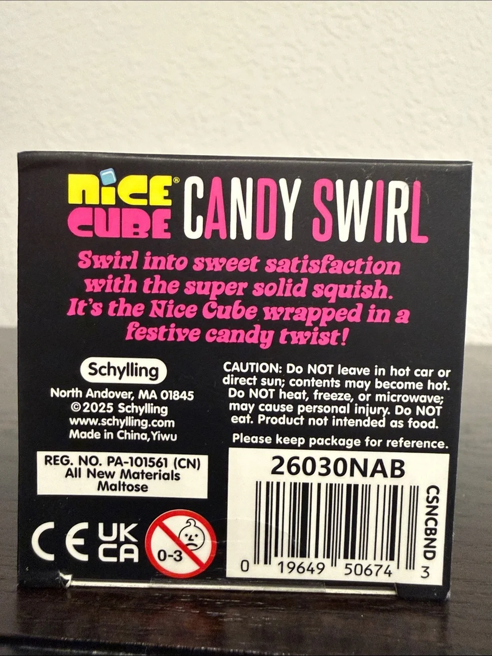 Needoh Nice Cube Candy Swirl
